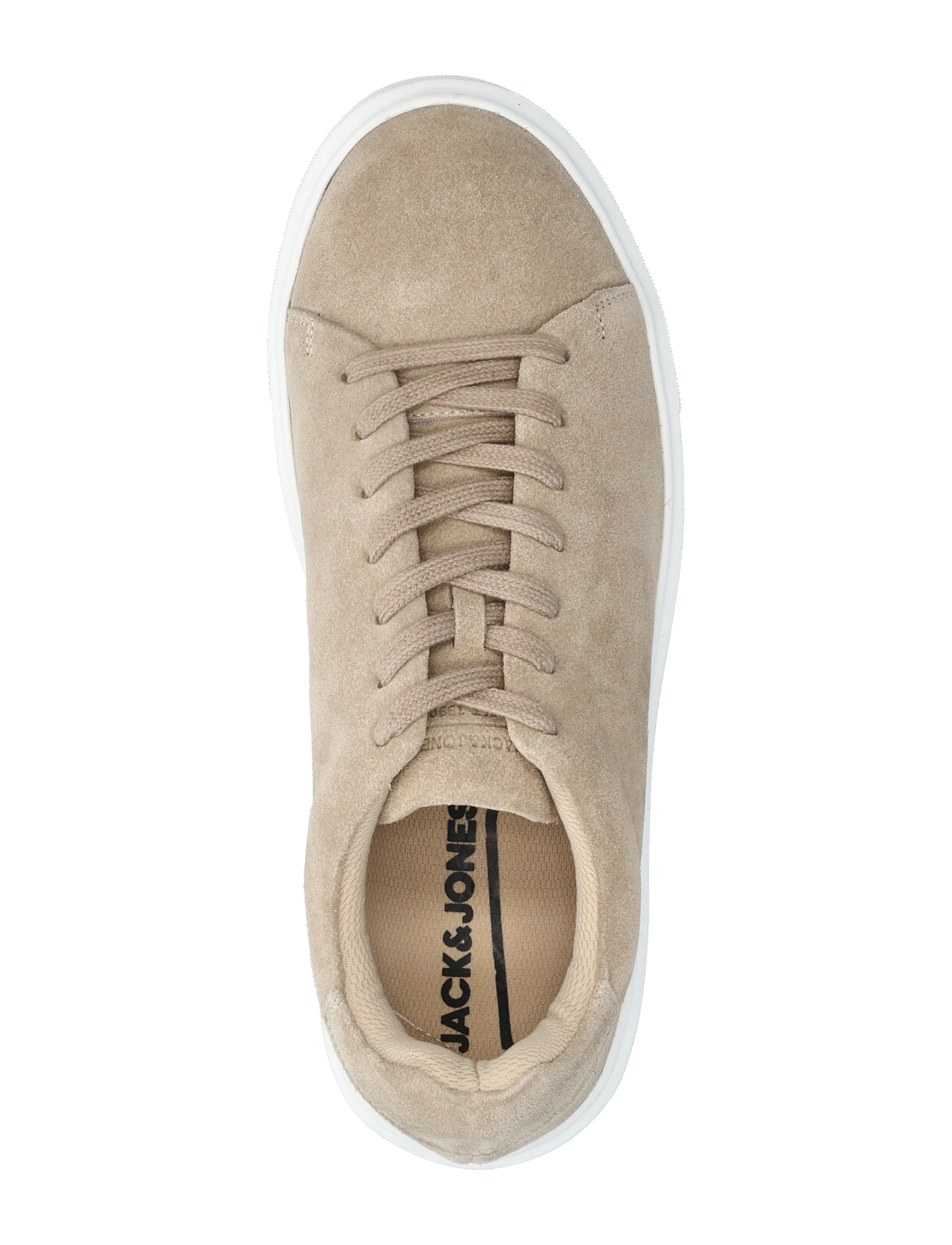 Jack & Jones - JFWSTOCKHOLM LEATHER SNEAKER NOOS - lave sneakers - plaza taupe - 4