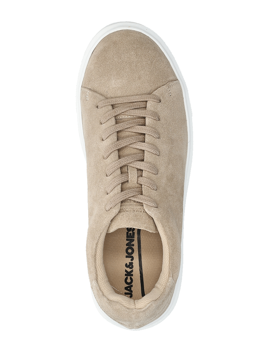 Jack & Jones - JFWSTOCKHOLM LEATHER SNEAKER NOOS - madala säärega - plaza taupe - 4