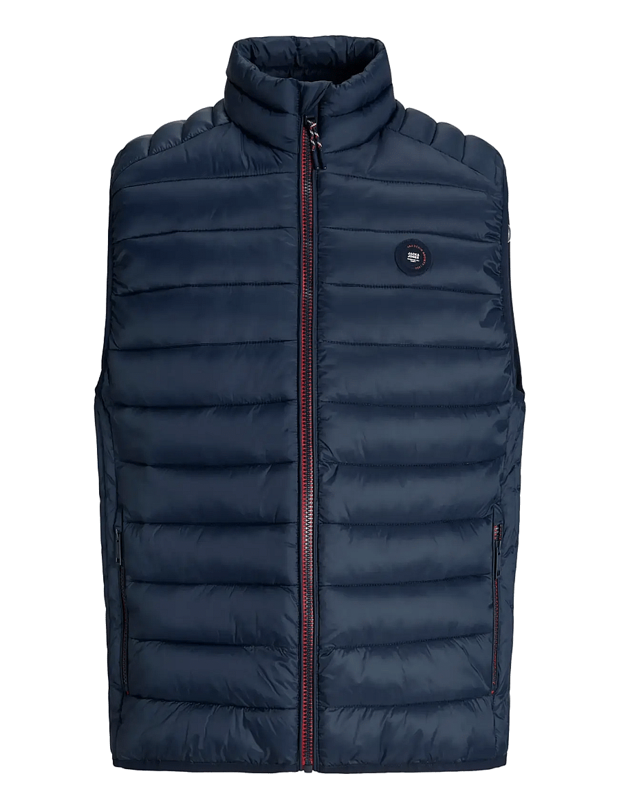 Jack & Jones - JJEBRADLEY LIGHT BODYWARMER COLLAR NOOS - liivit - sky captain - 1