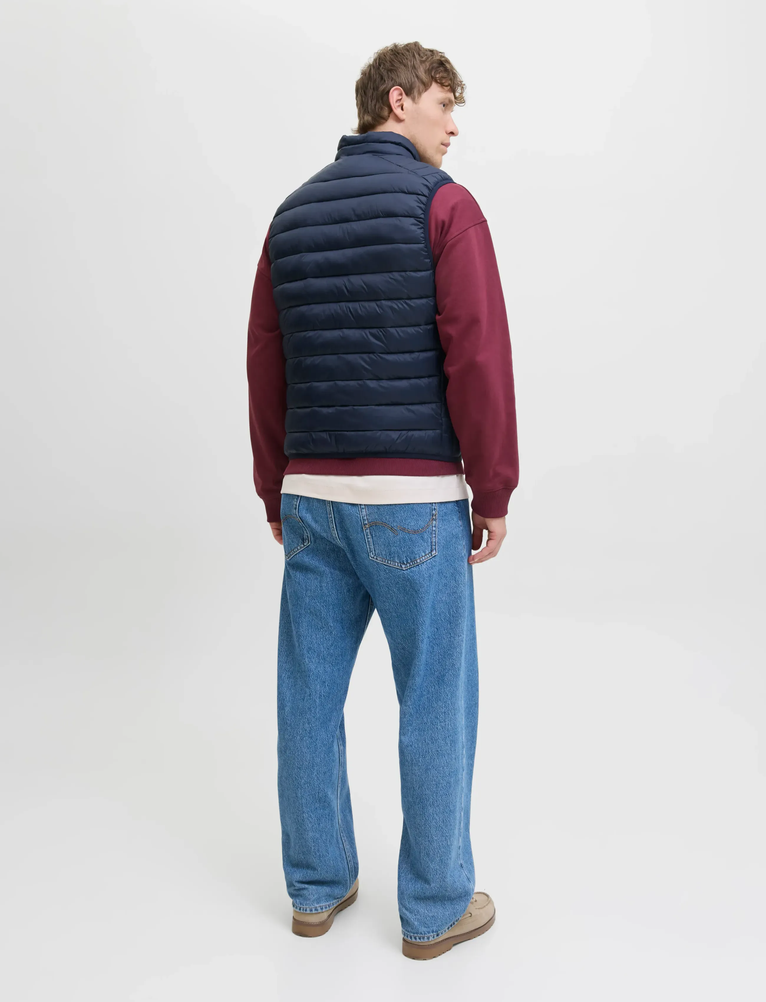 Jack & Jones - JJEBRADLEY LIGHT BODYWARMER COLLAR NOOS - liivit - sky captain - 2