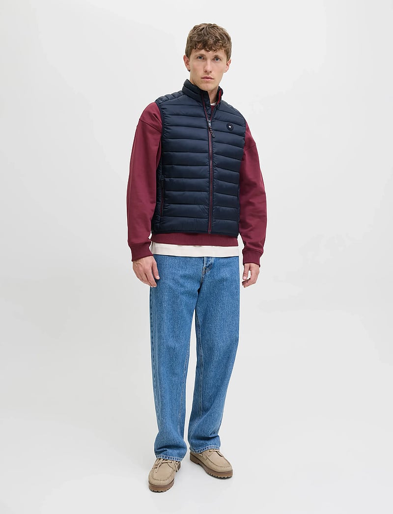 Jack & Jones - JJEBRADLEY LIGHT BODYWARMER COLLAR NOOS - westen - sky captain - 3
