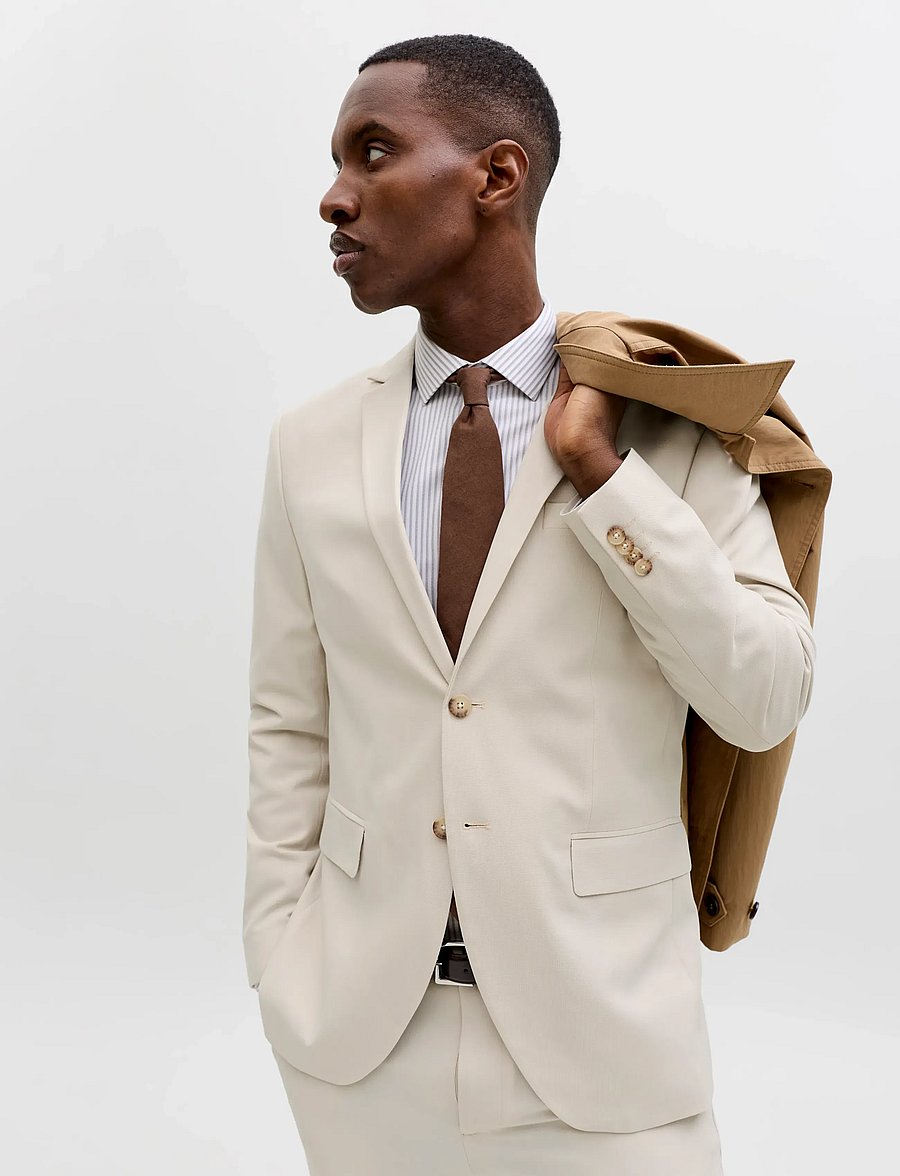 Jack & Jones - JPRBLAMARTIN BLAZER CO01 SN - enkeltradede blazere - ancient scroll - 5
