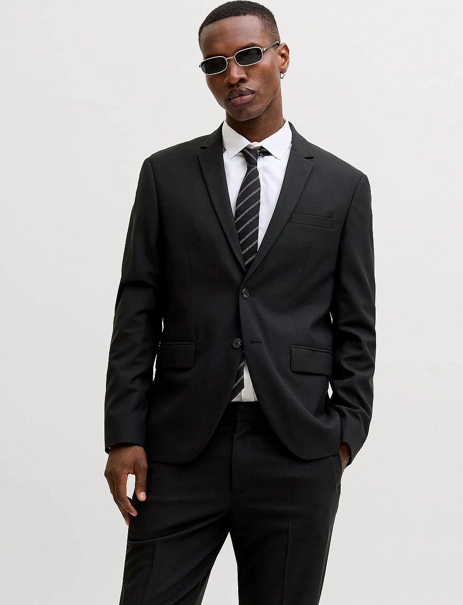 Jack & Jones - JPRBLAMARTIN BLAZER CO01 SN - enkeltradede blazere - black - 0