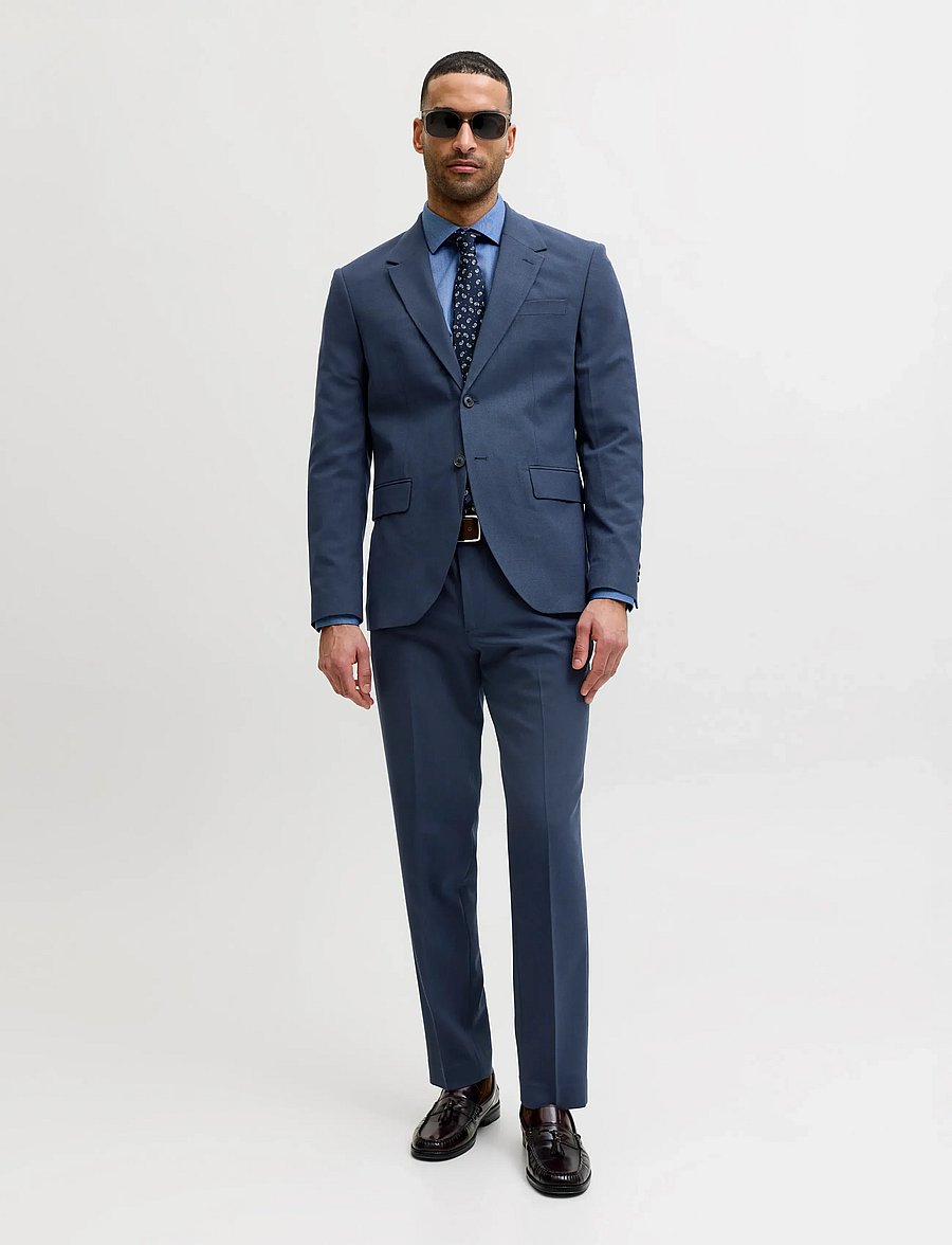 Jack & Jones - JPRBLAMARTIN BLAZER CO01 SN - enkeltradede blazere - black iris - 3