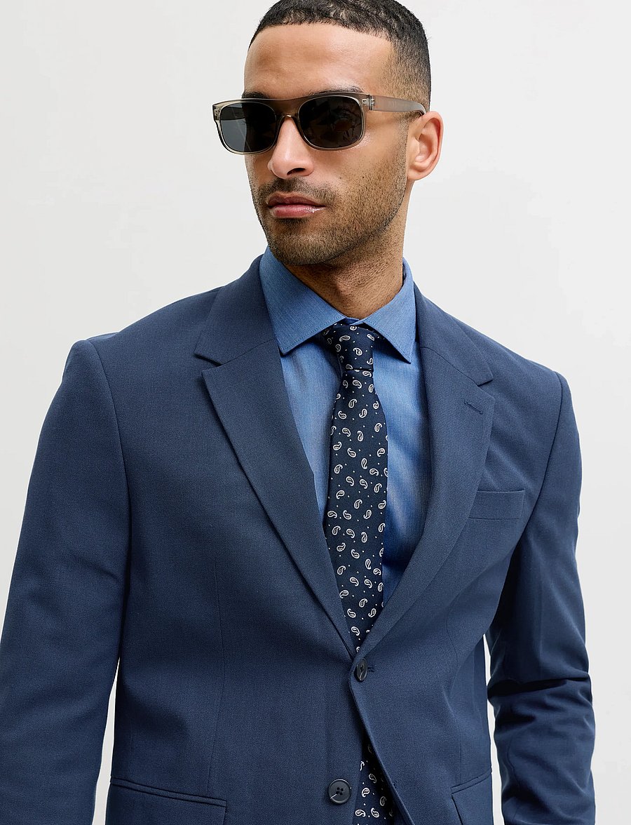 Jack & Jones - JPRBLAMARTIN BLAZER CO01 SN - enkeltradede blazere - black iris - 5