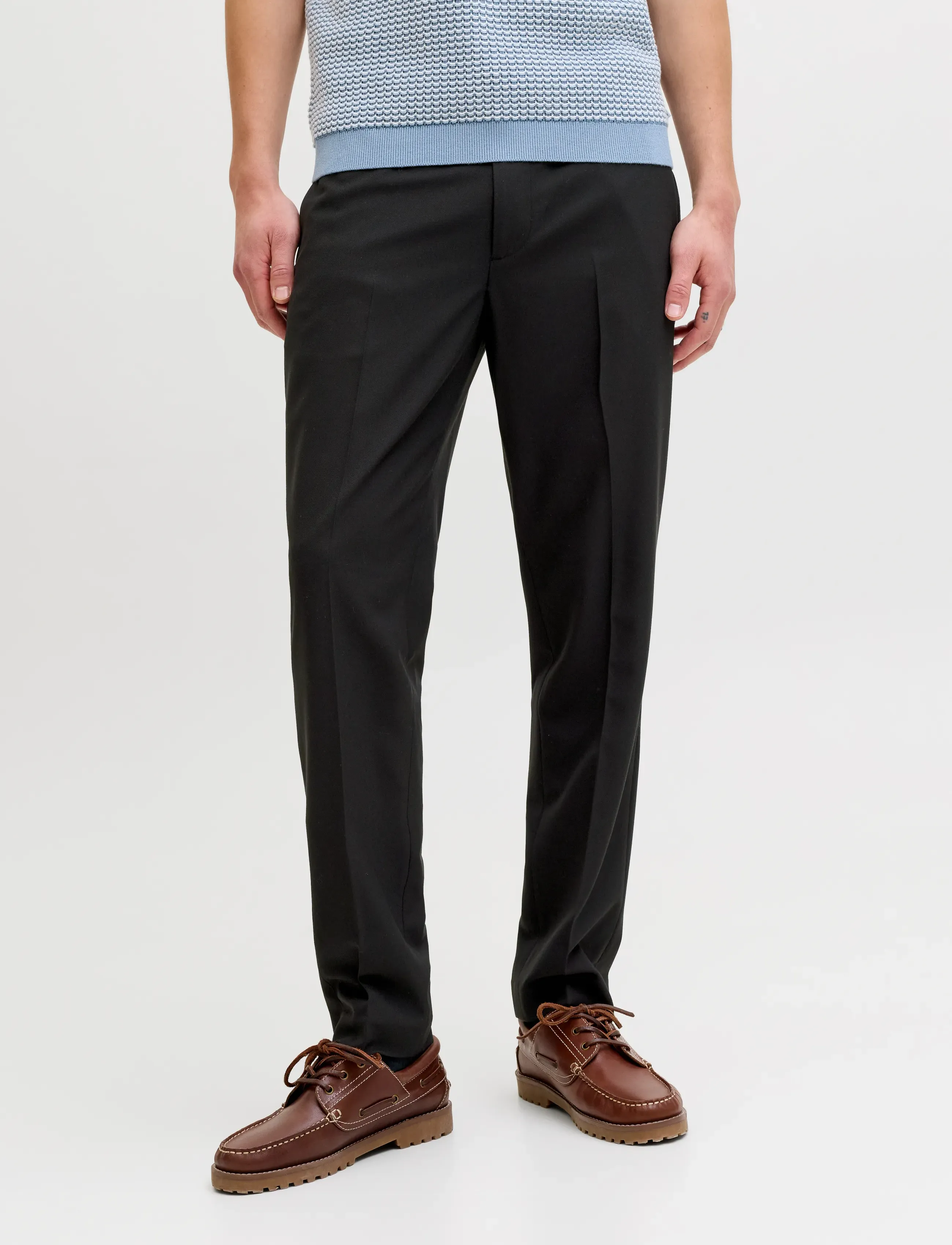 Jack & Jones JPRBLAMARTIN TROUSER CO01 SN - Anzüge & Sakkos - BLACK / black