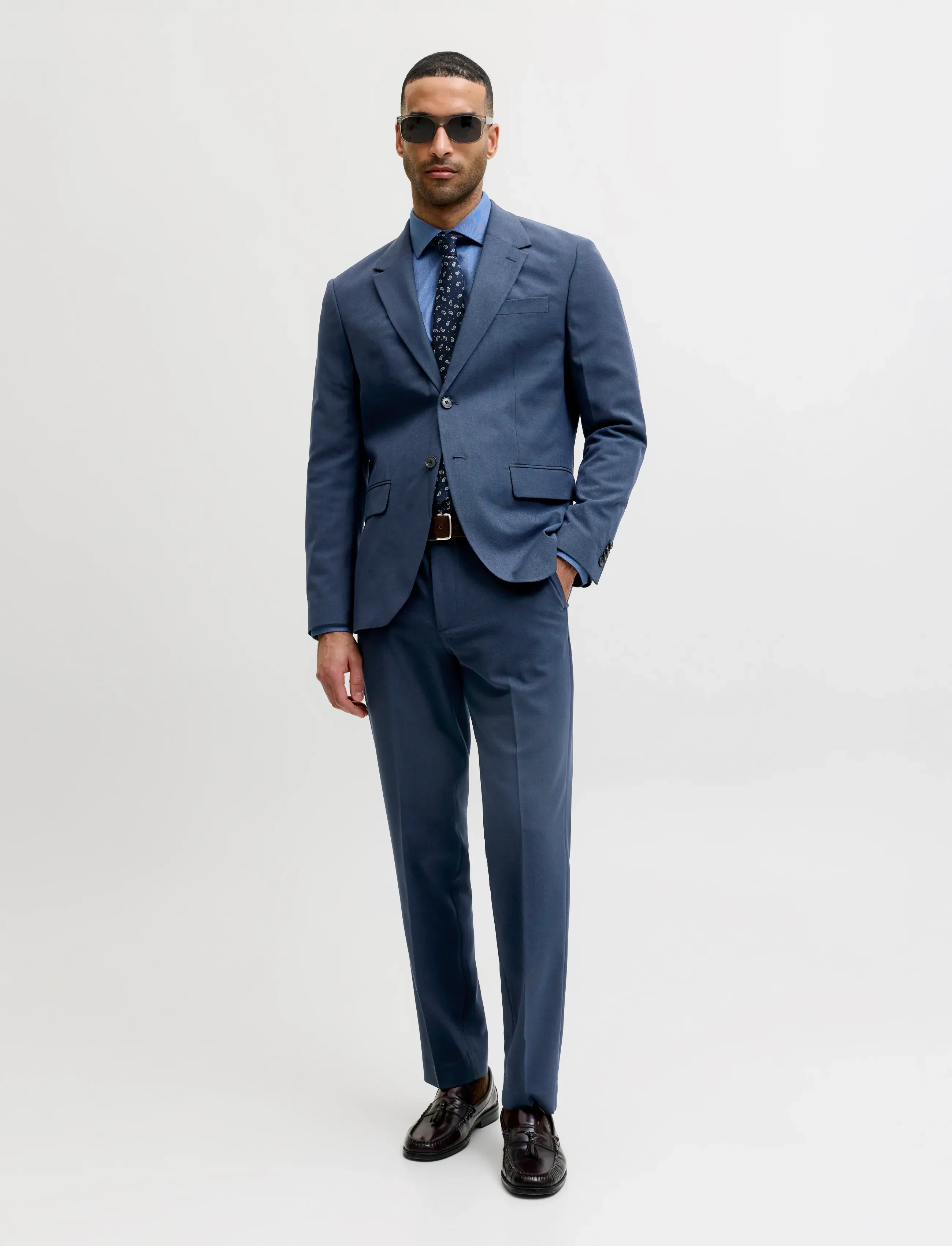 Jack & Jones - JPRBLAMARTIN TROUSER CO01 SN - suit trousers - black iris - 4