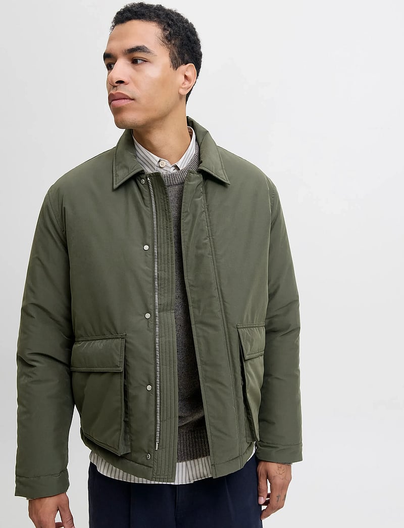 Jack & Jones - JPRBLAWAYNE JACKET - frühlingsjacken - peat - 5