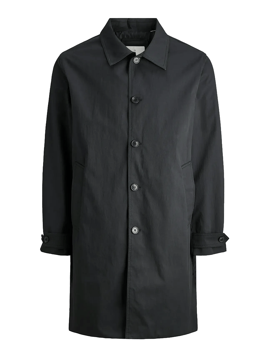Jack & Jones - JPRCCMILES MAC COAT SN - leichte mäntel - black - 1