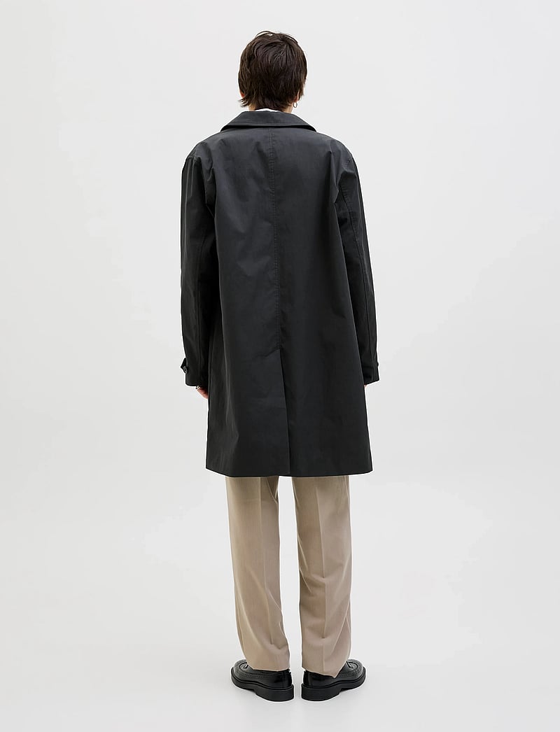 Jack & Jones - JPRCCMILES MAC COAT SN - leichte mäntel - black - 2