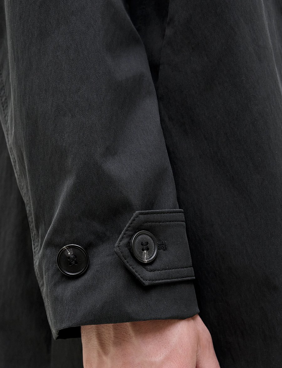 Jack & Jones - JPRCCMILES MAC COAT SN - leichte mäntel - black - 5