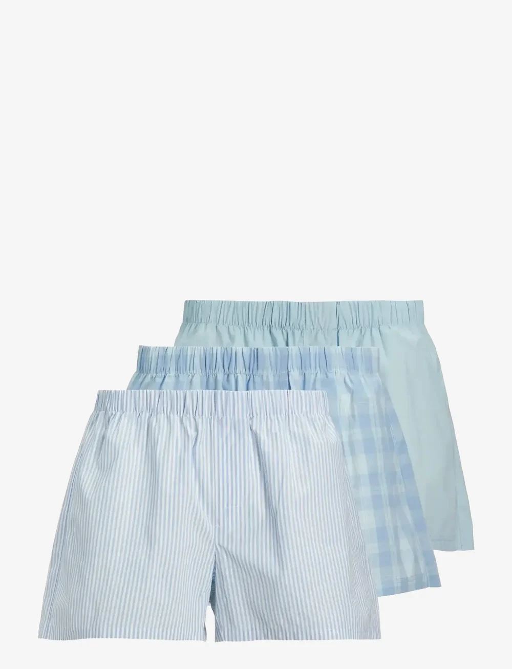 Jack & Jones - JACMILANO WOVEN BOXERS 3 PACK NOOS - multipack underpants - chambray blue - 0