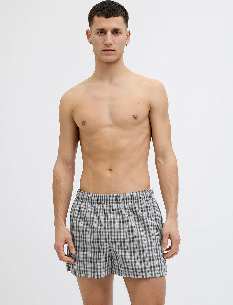 Jack & Jones - JACMILANO WOVEN BOXERS 3 PACK NOOS - unterhosen im multipack - poppy seed - 0