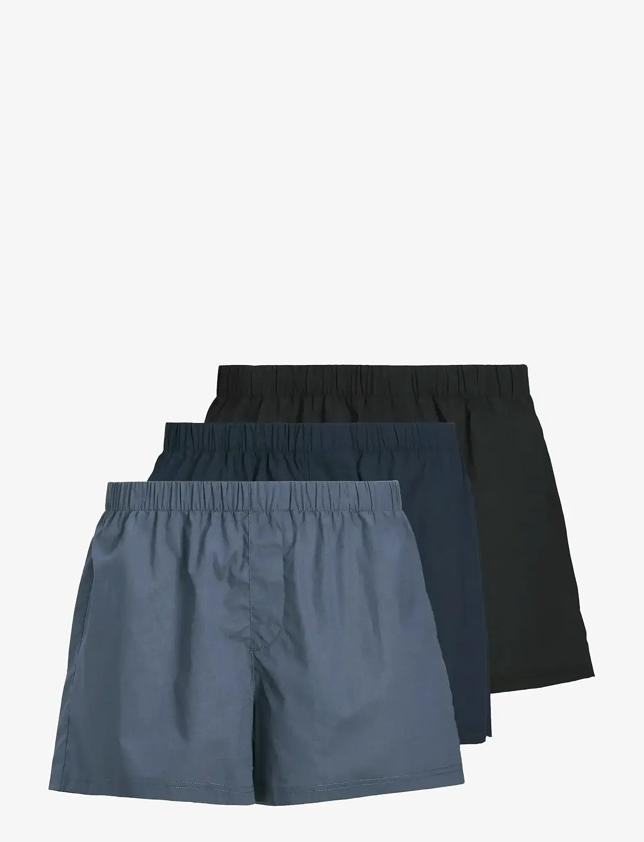 Jack & Jones - JACMILANO WOVEN BOXERS 3 PACK NOOS - multipack underbukser - vintage indigo - 1