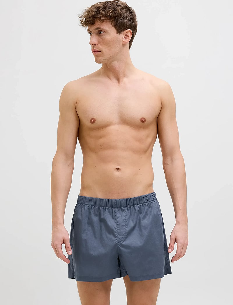 Jack & Jones - JACMILANO WOVEN BOXERS 3 PACK NOOS - multipack underbukser - vintage indigo - 0