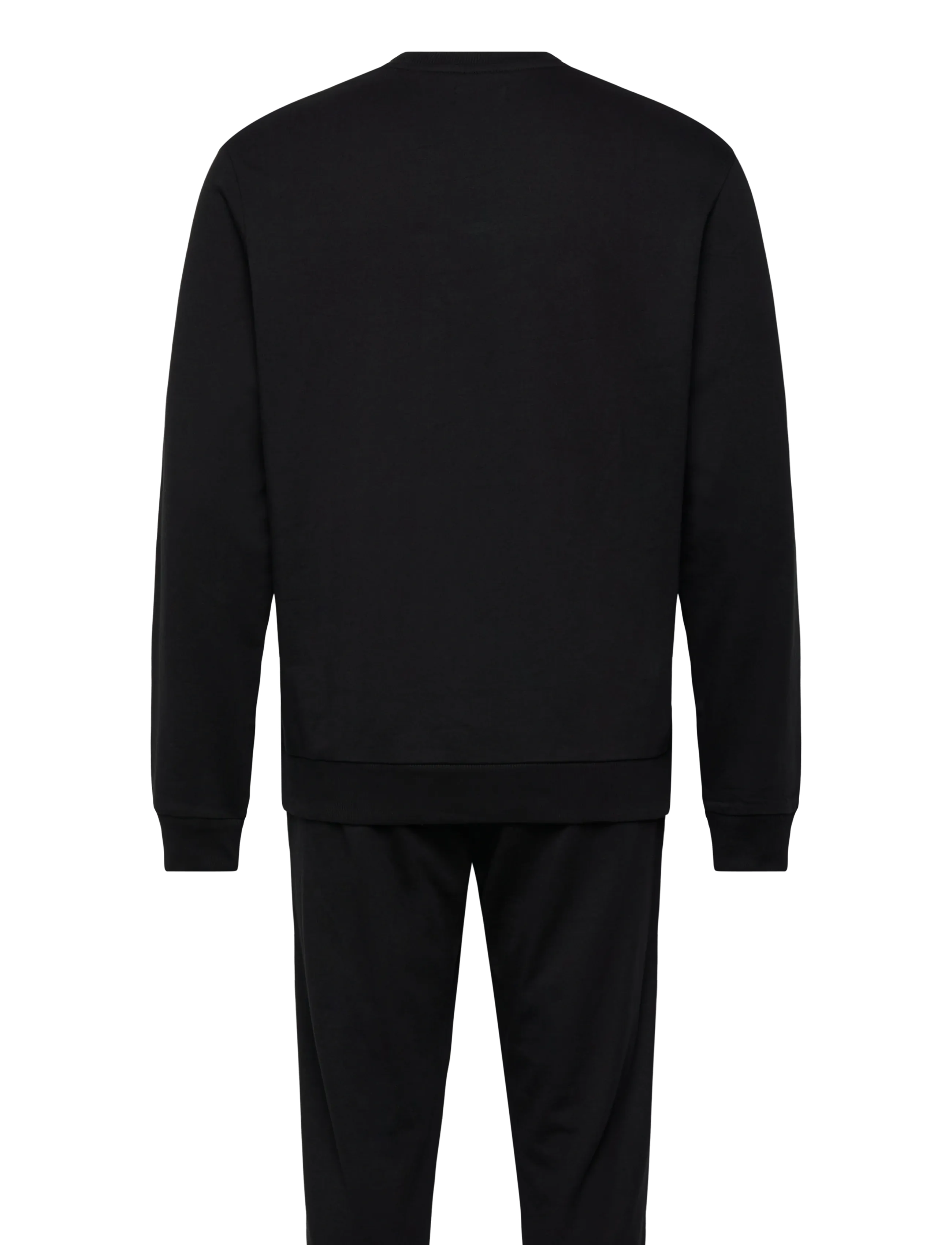 Jack & Jones - JACTERRY LS CREW NECK AND PANTS SET W - verryttelypuvut - black - 2