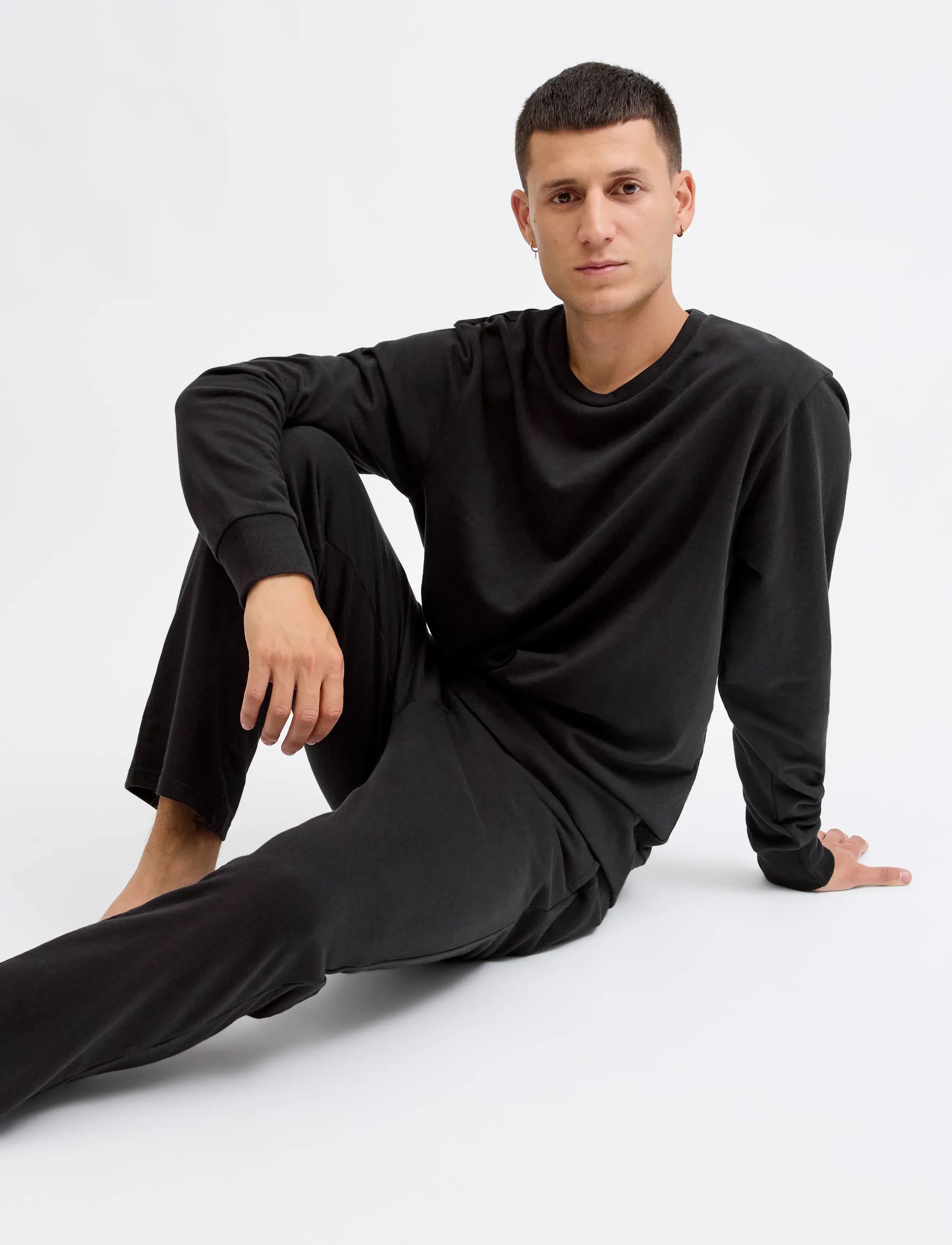 JACK & JONES Jacterry Ls Crew Neck And Pants Set W pyjamas herr – bild 5