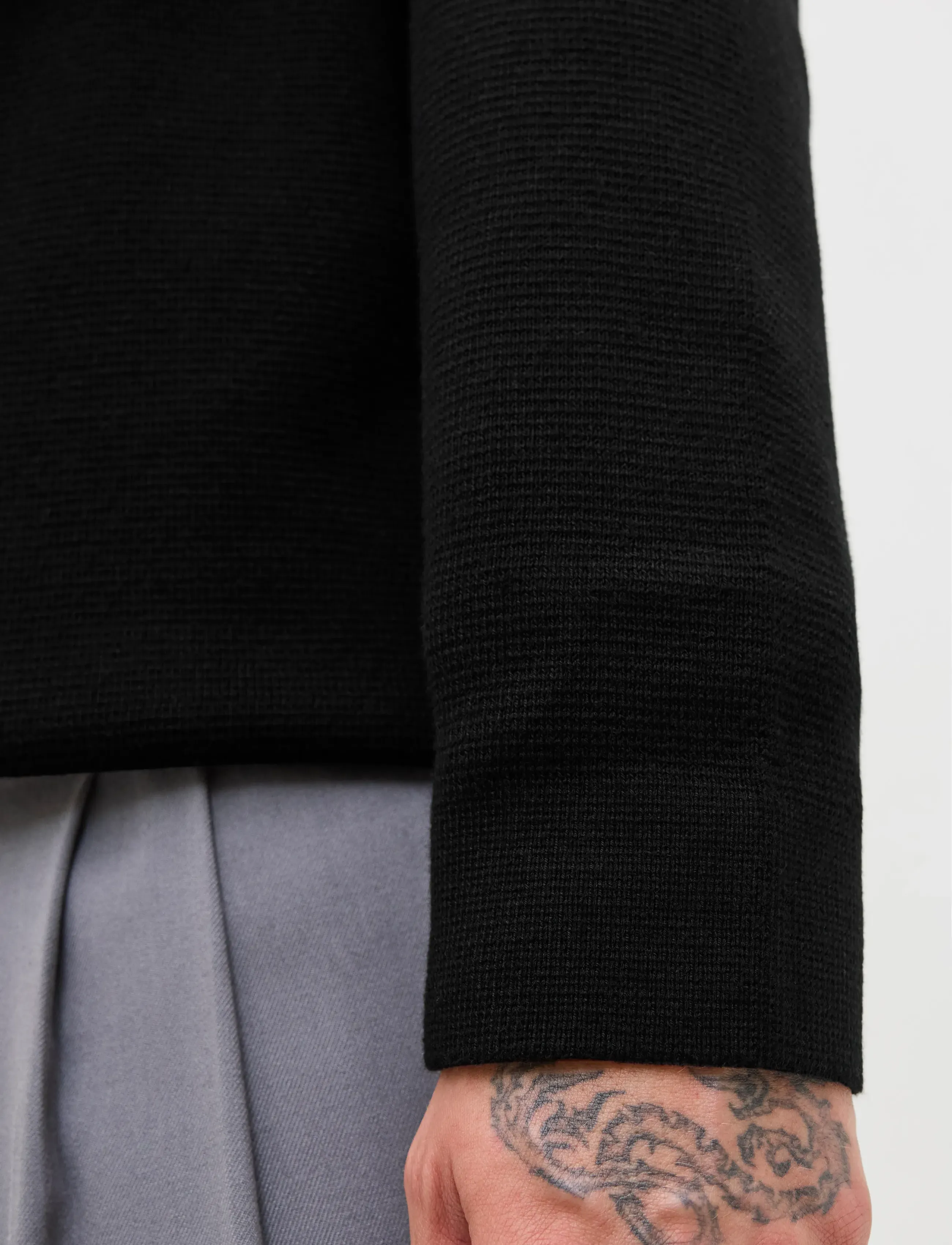 Jprblamilano Stitch Knit Zip Polo Sn 6
