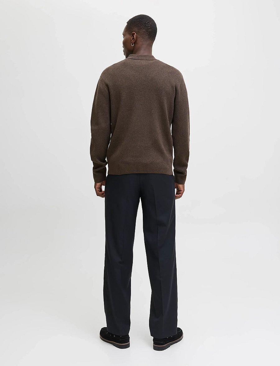 Jack & Jones - JJMILANO STITCH KNIT ZIP POLO SN - half zip-tröjor - delicioso - 2