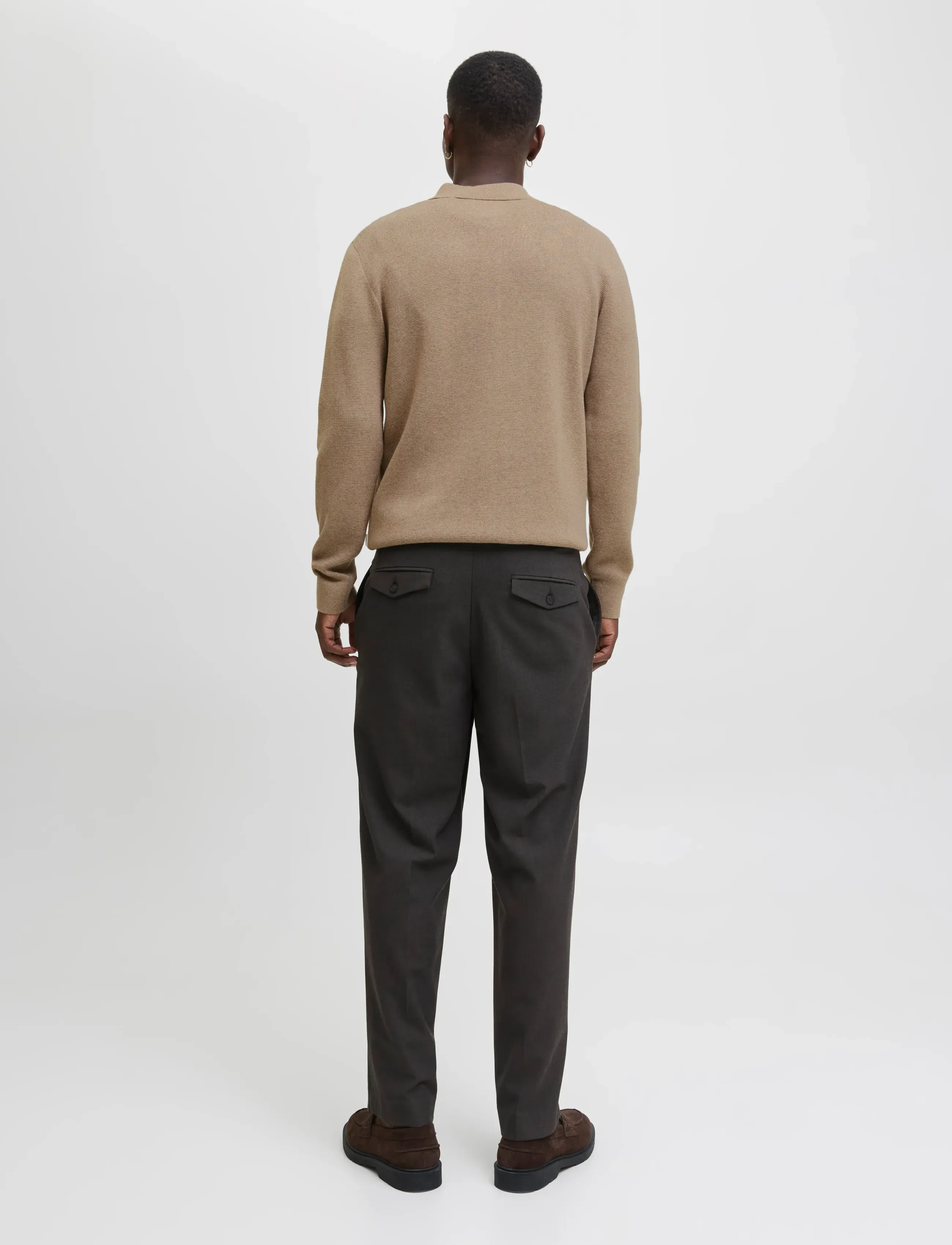 Jprblamilano Stitch Knit Zip Polo Sn 2