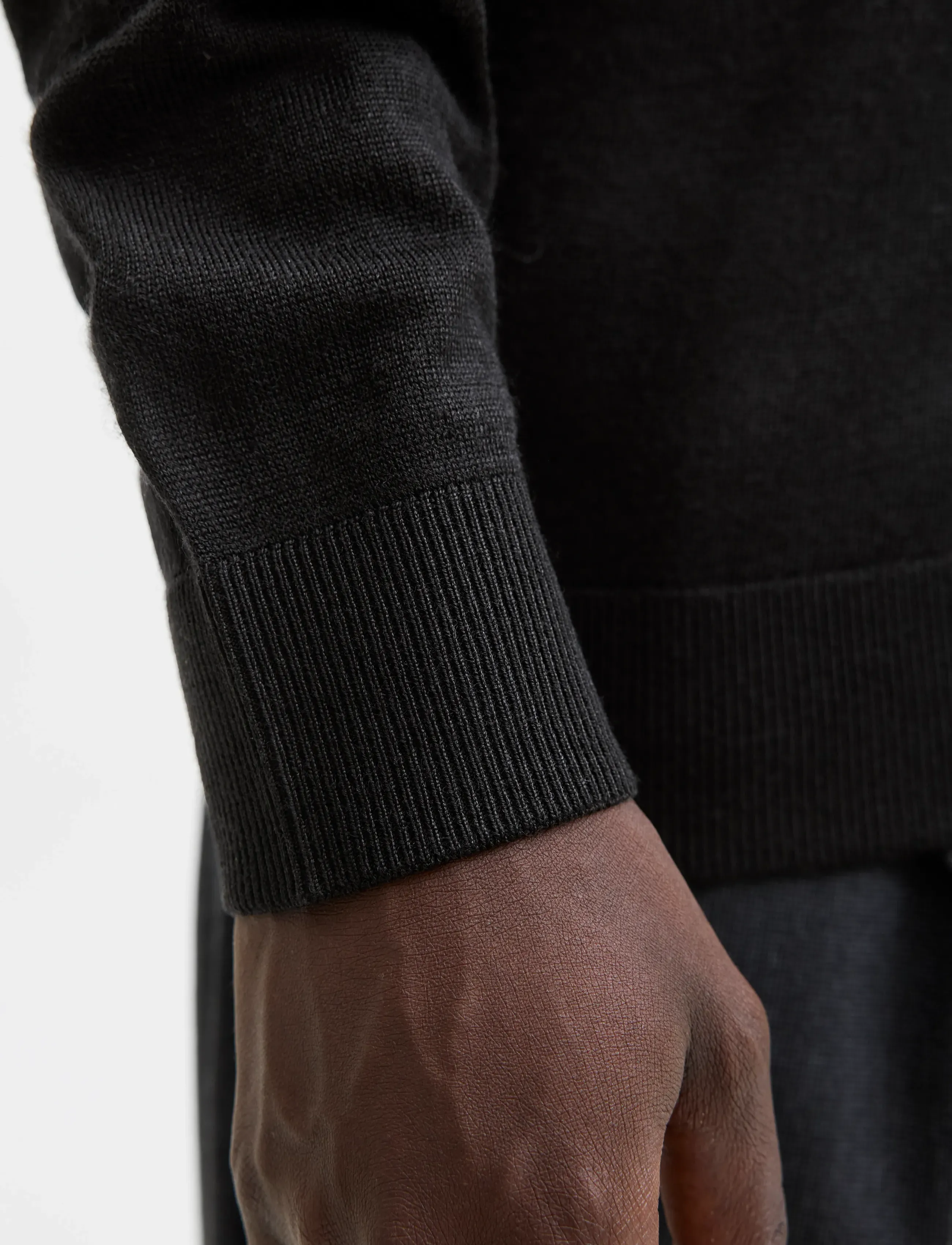 Jack & Jones - JPRBLAMERINO KNIT V-NECK CARDIGAN - cardigans - black - 3