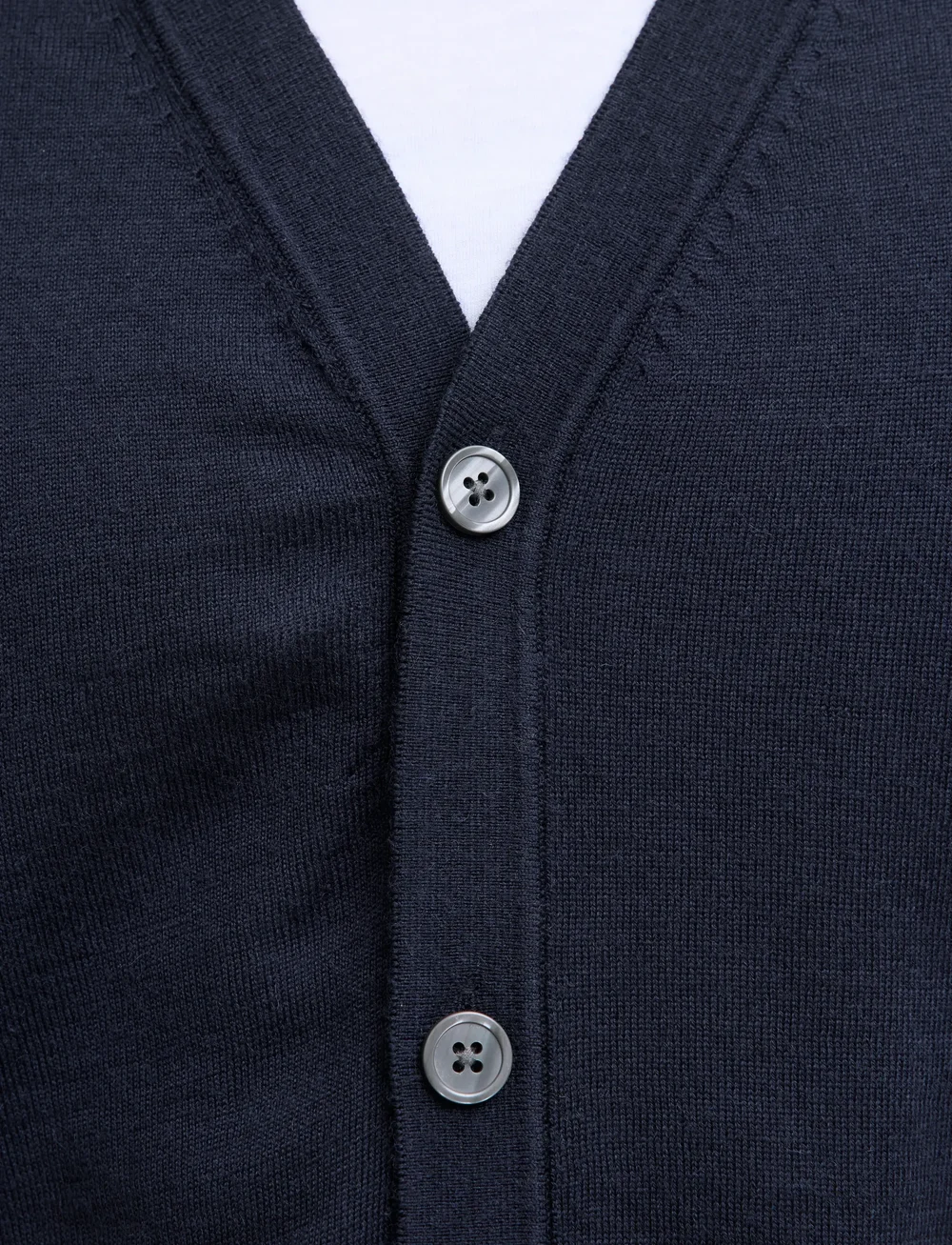 Jack & Jones - JPRBLAMERINO KNIT V-NECK CARDIGAN - kardiganid - night sky - 3