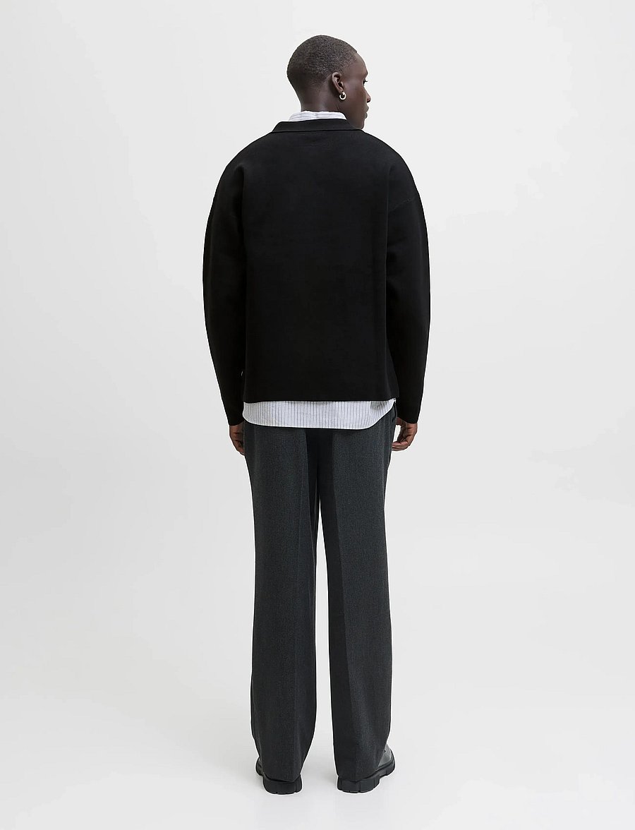 Jack & Jones - JPRBLABRADFORT KNIT CARDIGAN - džemperi ar rāvējslēdzēju - black - 2
