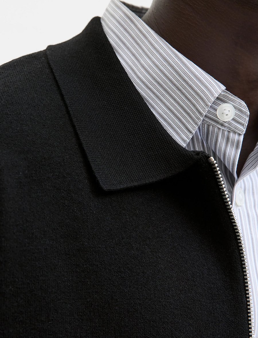Jack & Jones - JPRBLABRADFORT KNIT CARDIGAN - džemperi ar rāvējslēdzēju - black - 4