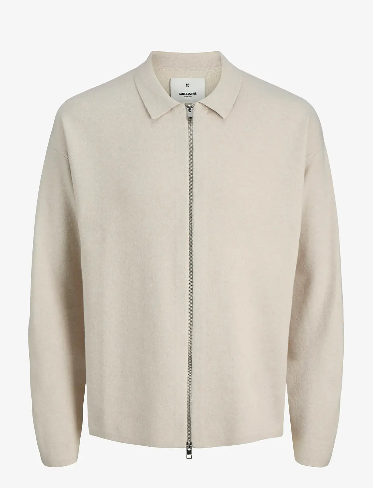 Jack & Jones - JPRBLABRADFORT KNIT CARDIGAN - silver lining - 1