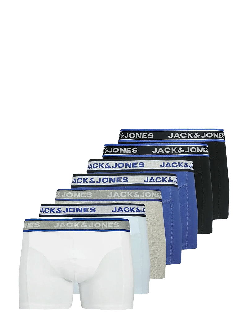 Jack & Jones - JACHUDSON SOLID TRUNKS 7 PACK - multipack underpants - black - 1