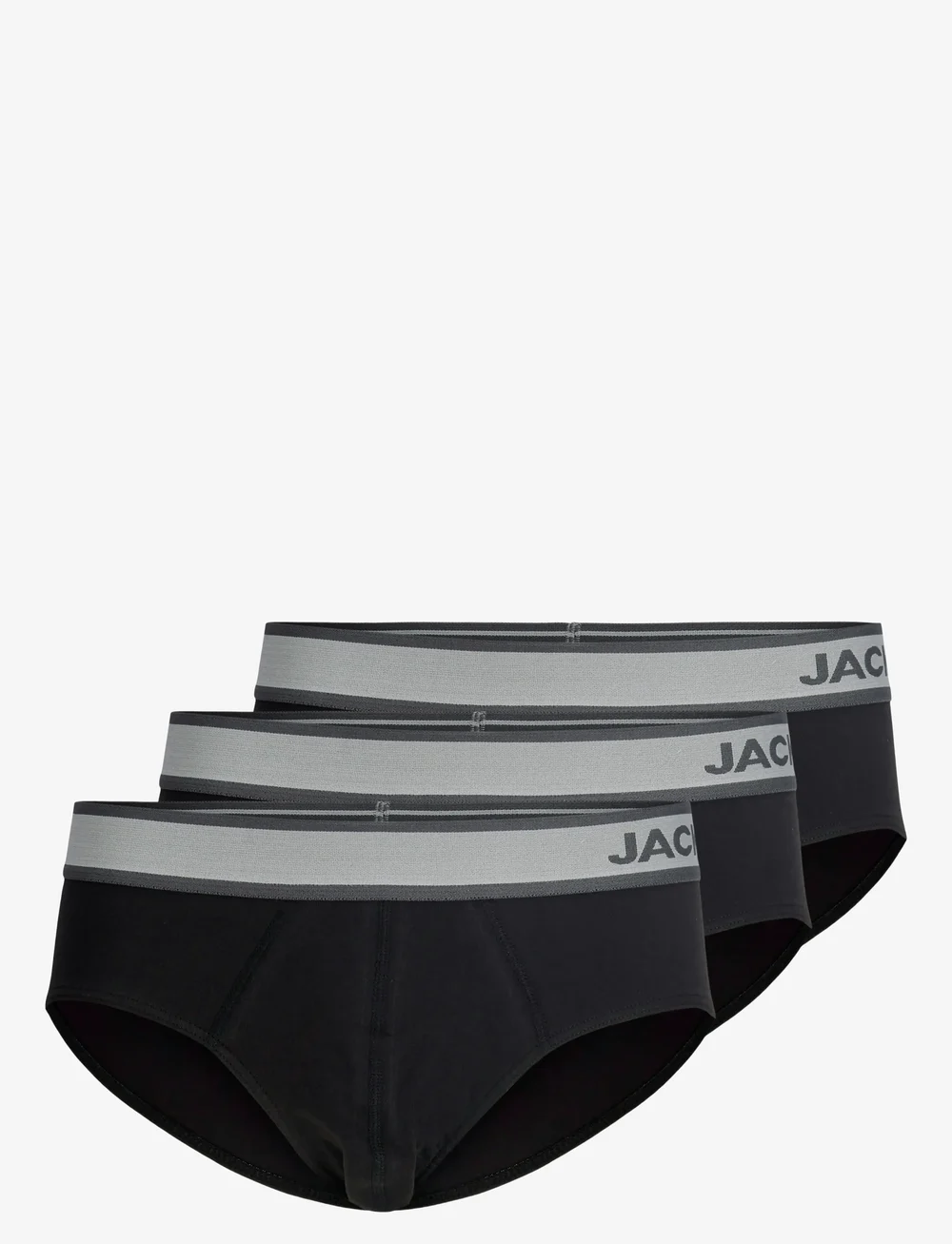 Jack & Jones - JACEASTON SOLID BRIEFS 3-PACK - multipack underpants - black - 1
