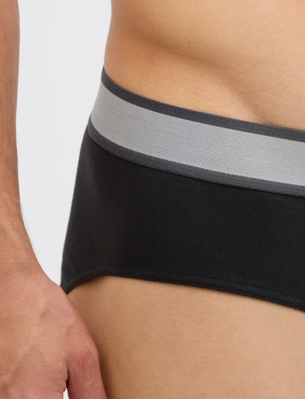 Jack & Jones - JACEASTON SOLID BRIEFS 3-PACK - multipack underpants - black - 5