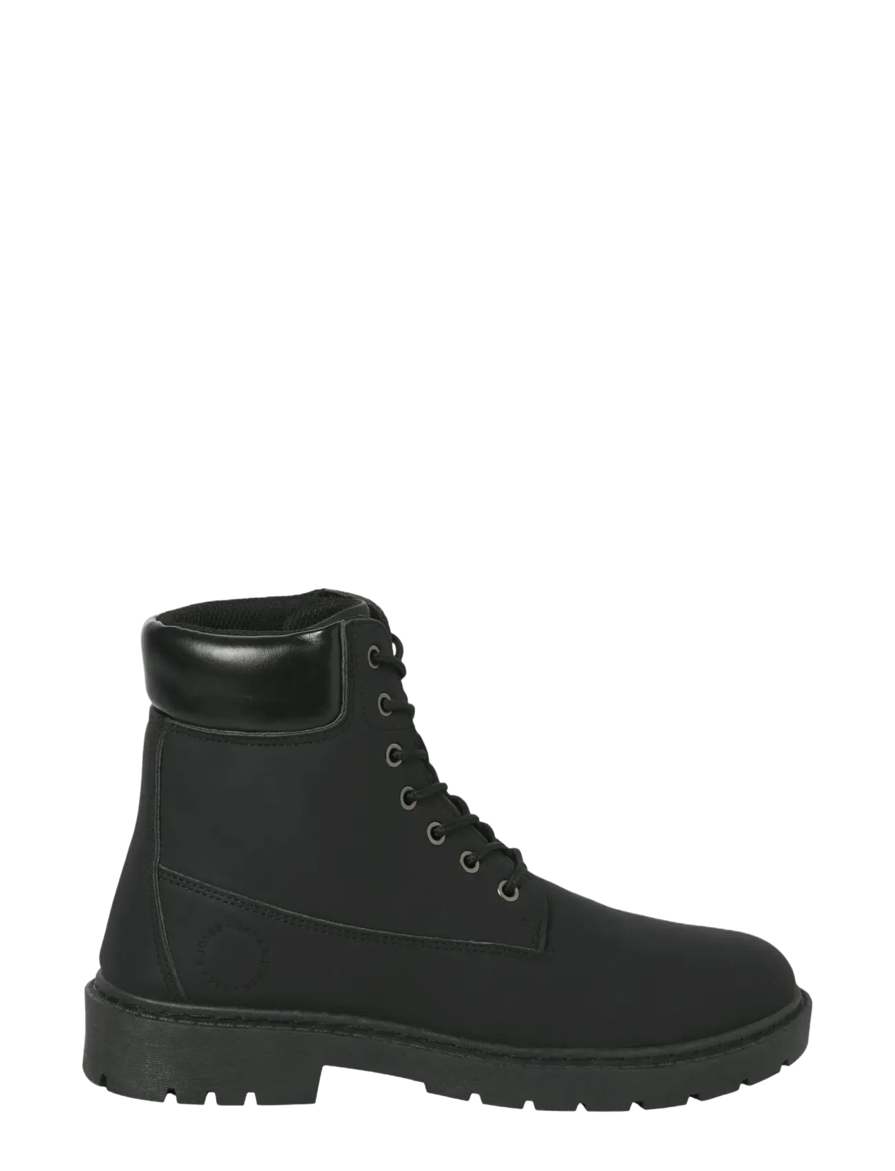 Jack & Jones JFWAINSWORTH PU BOOT - Schuhe - ANTHRACITE / black