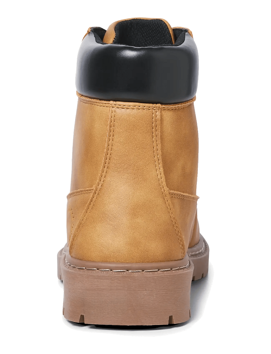 Jack & Jones - JFWAINSWORTH PU BOOT - paeltega saapad - honey - 3