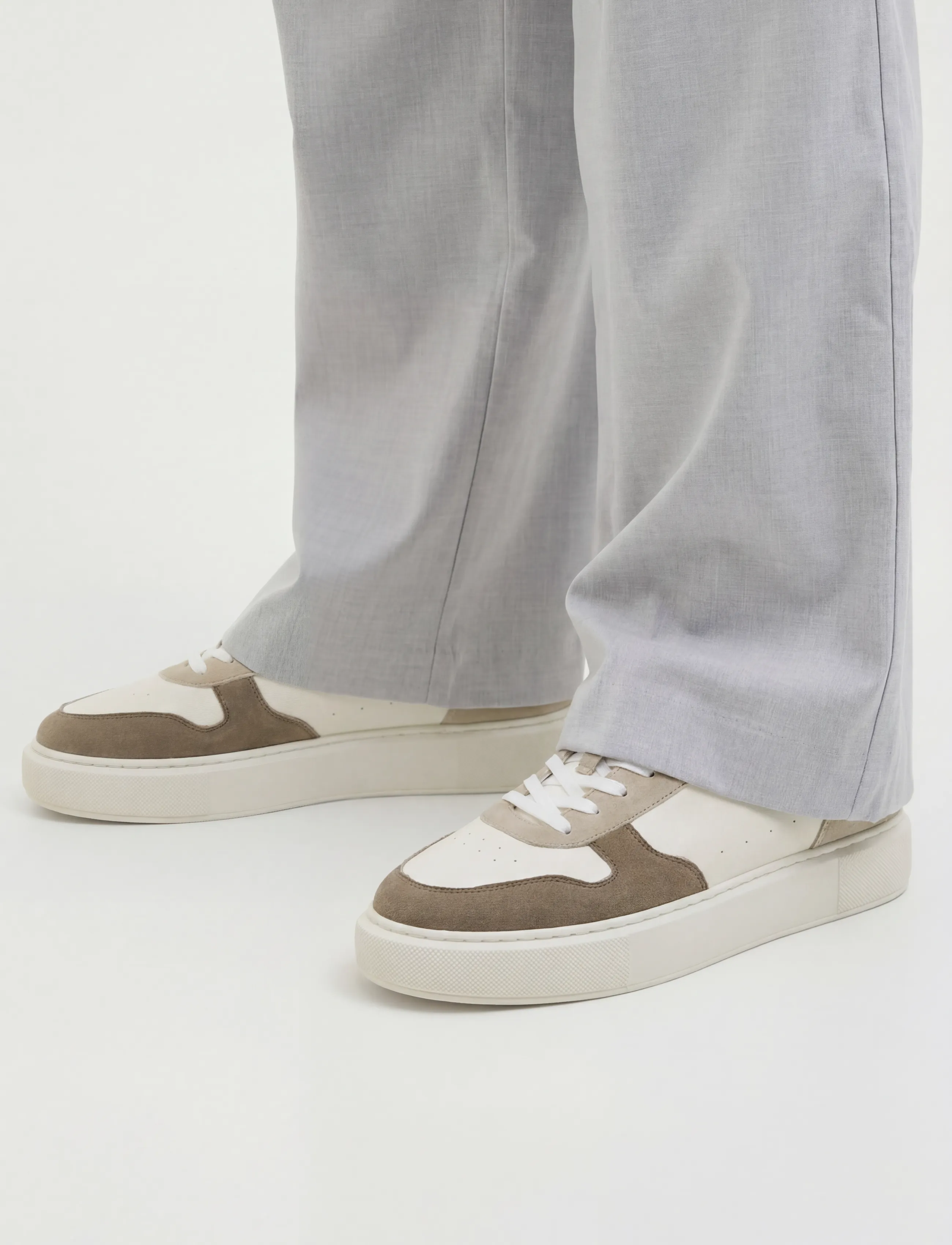 Jack & Jones Jfwaspire Dodge Sneaker, 43, White, Sneakers > Sneakers Med Lav Top, Herre