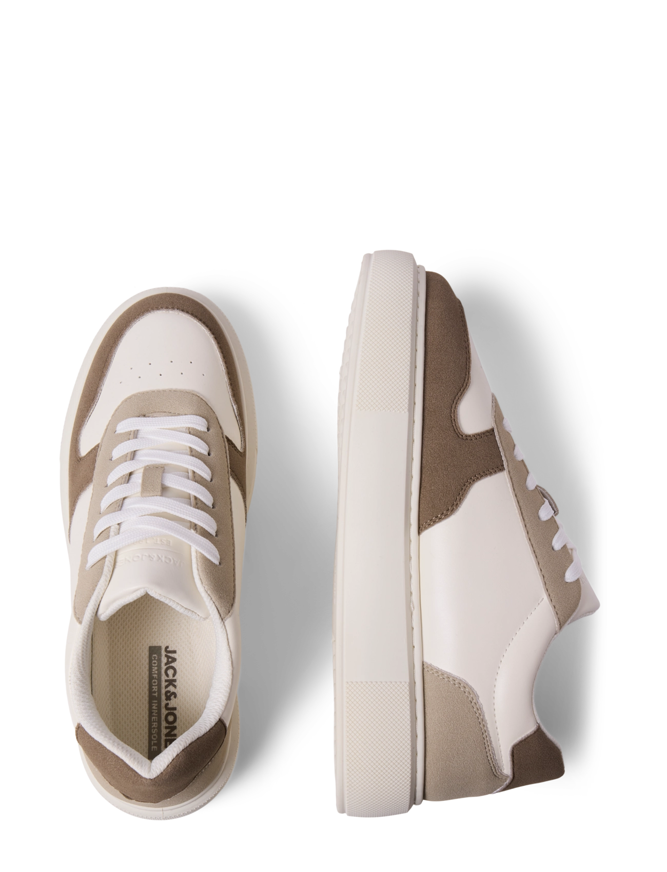 Jack & Jones - JFWASPIRE DODGE SNEAKER - madala säärega - white - 4