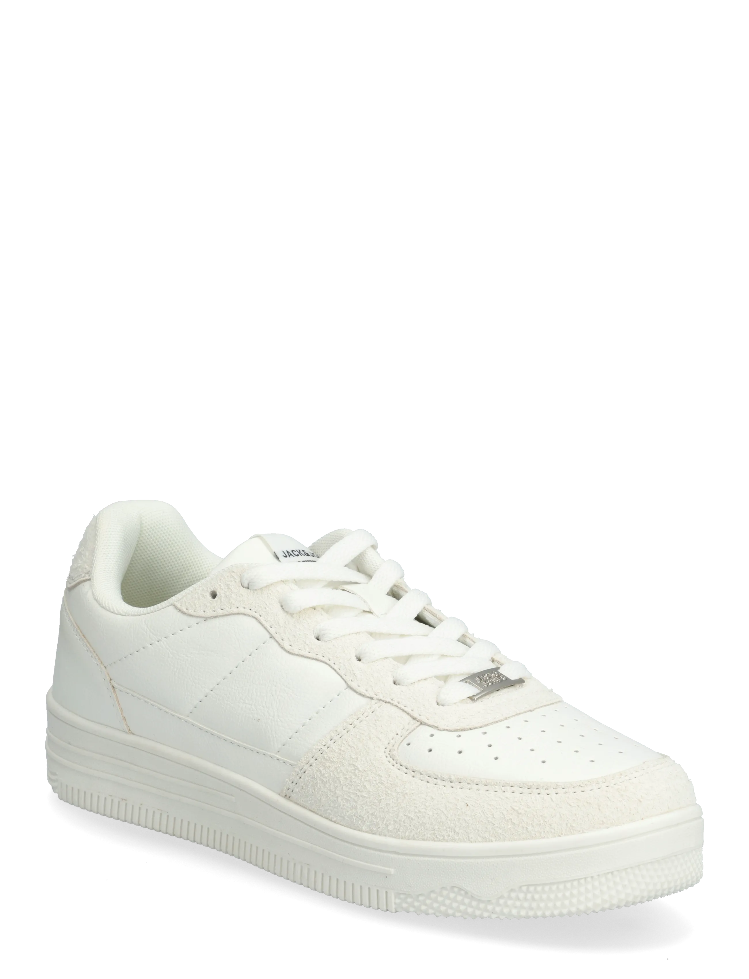 Jack & Jones JFWBUMP PU COMBO SNEAKER - Shoes - WHITE / white