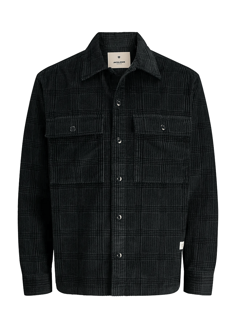 Jack & Jones - JPRBLUWILL CORDUROY L/S OVERSHIRT SN - cordhemden - volcanic ash - 1