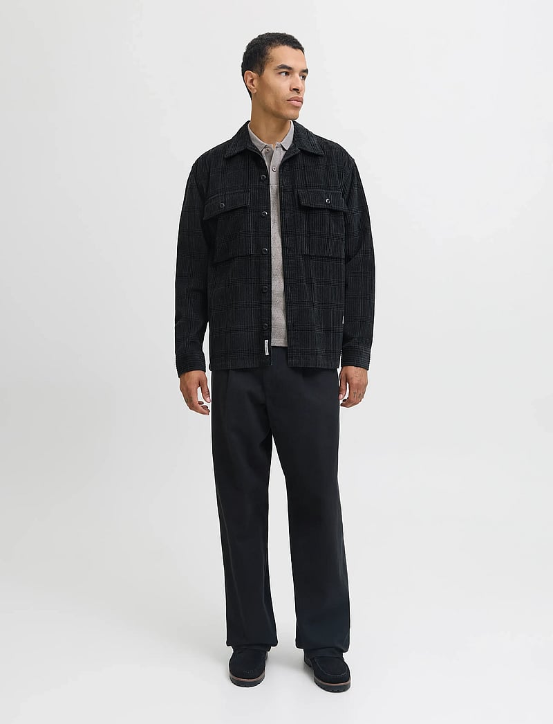Jack & Jones - JPRBLUWILL CORDUROY L/S OVERSHIRT SN - cordhemden - volcanic ash - 3
