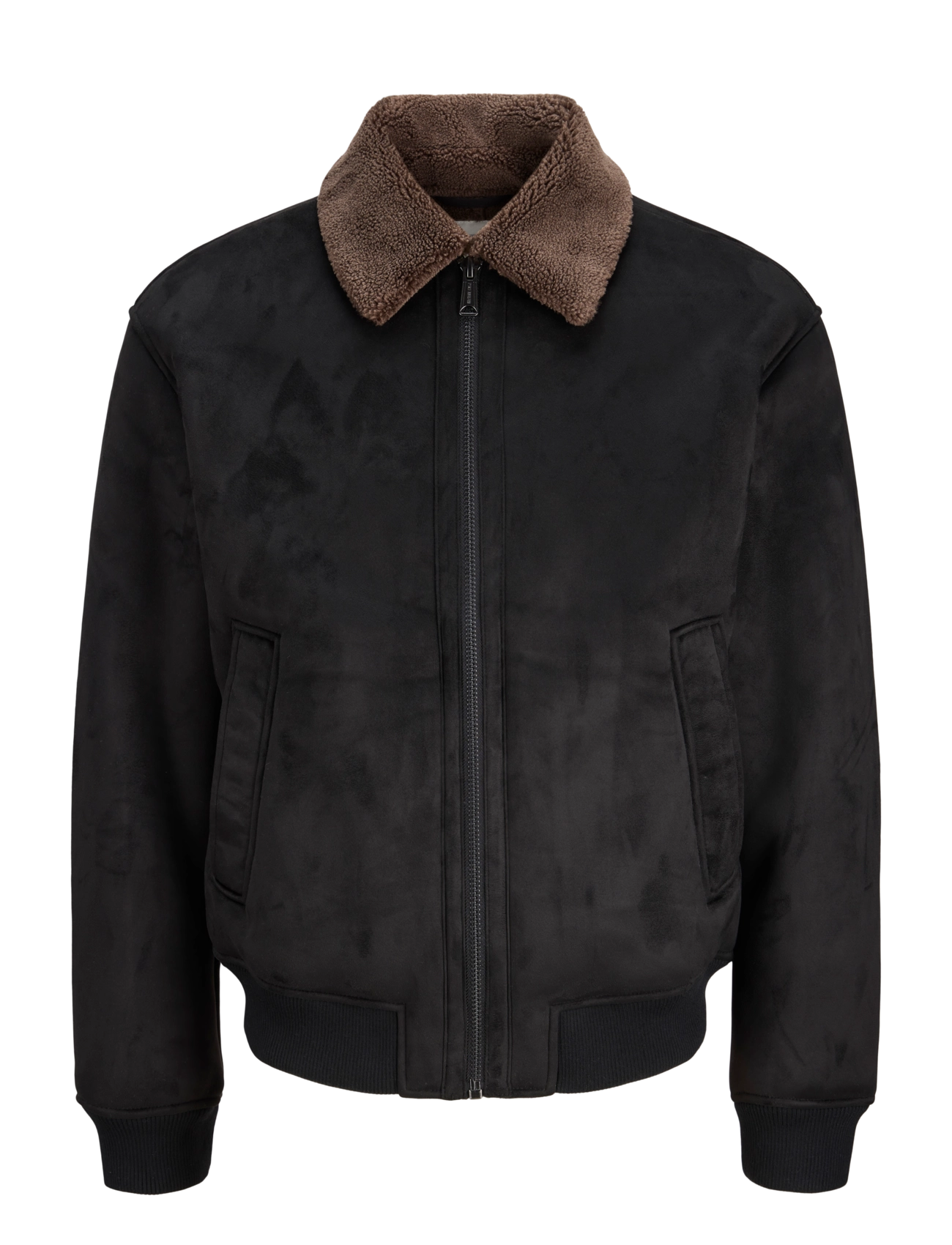 Jack & Jones JPRBLULUKE BOMBER JACKET SN - Kläder - BLACK BEAUTY / black