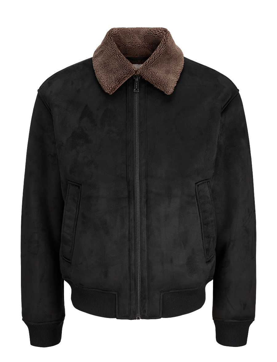 Jack & Jones - JPRBLULUKE BOMBER JACKET SN - herbstjacken - black beauty - 0
