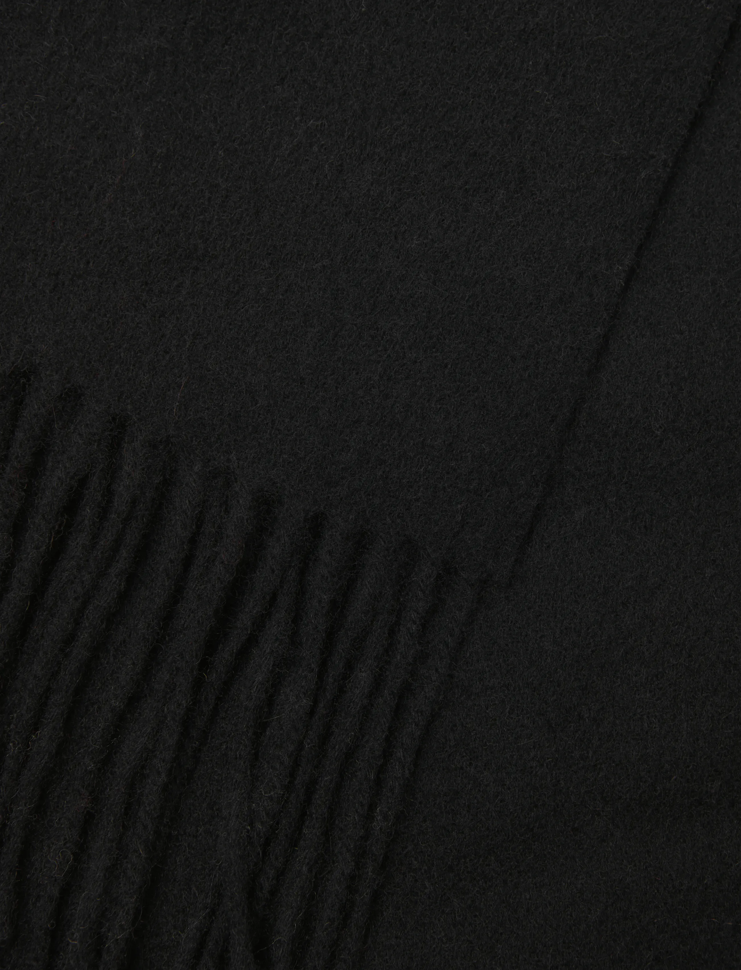 Jack & Jones - JACKELOWNA WOOL SCARF LN - black - 2
