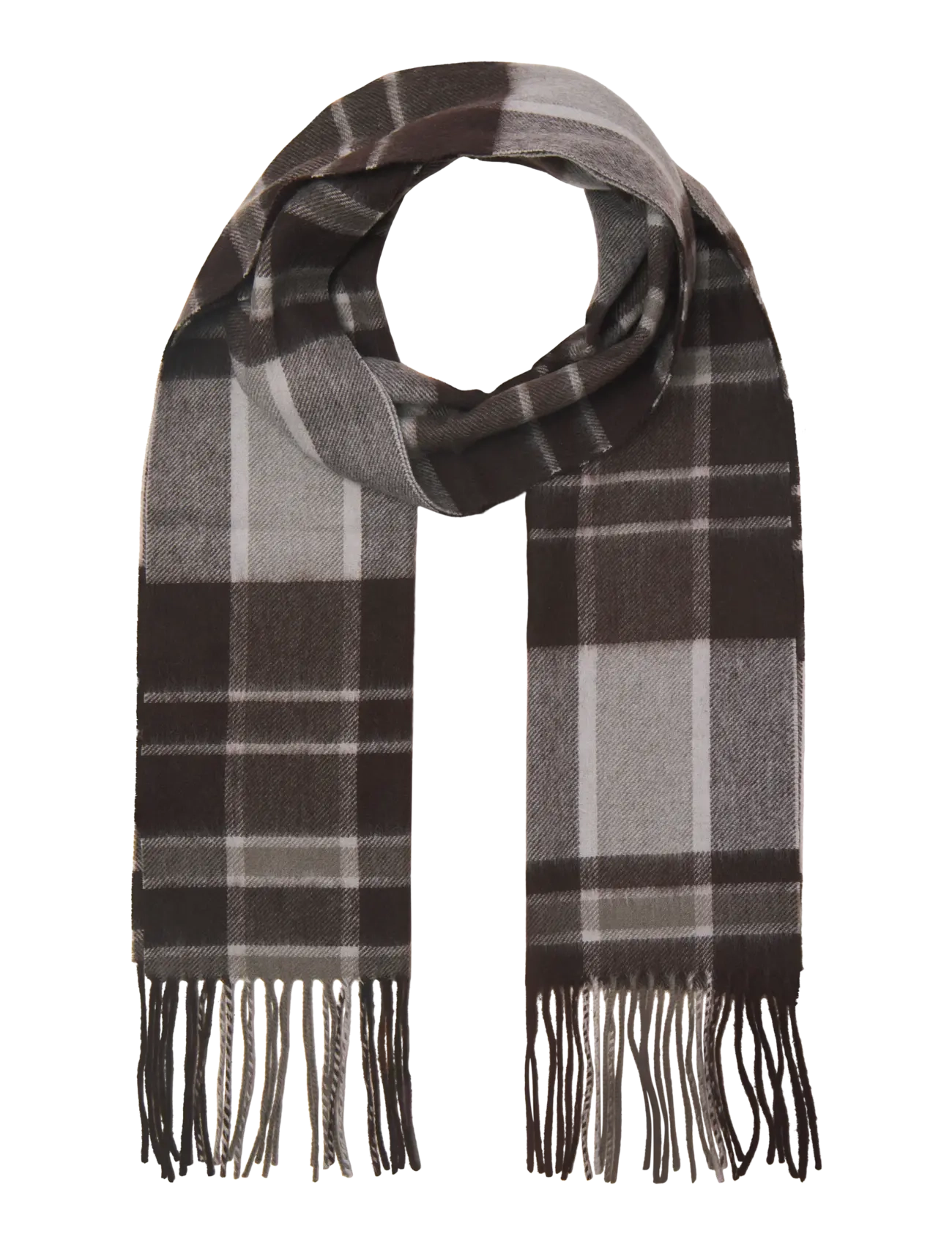 Jack & Jones JACKELOWNA WOOL SCARF LN - Scarves - CHOCOLATE TORTE / brown