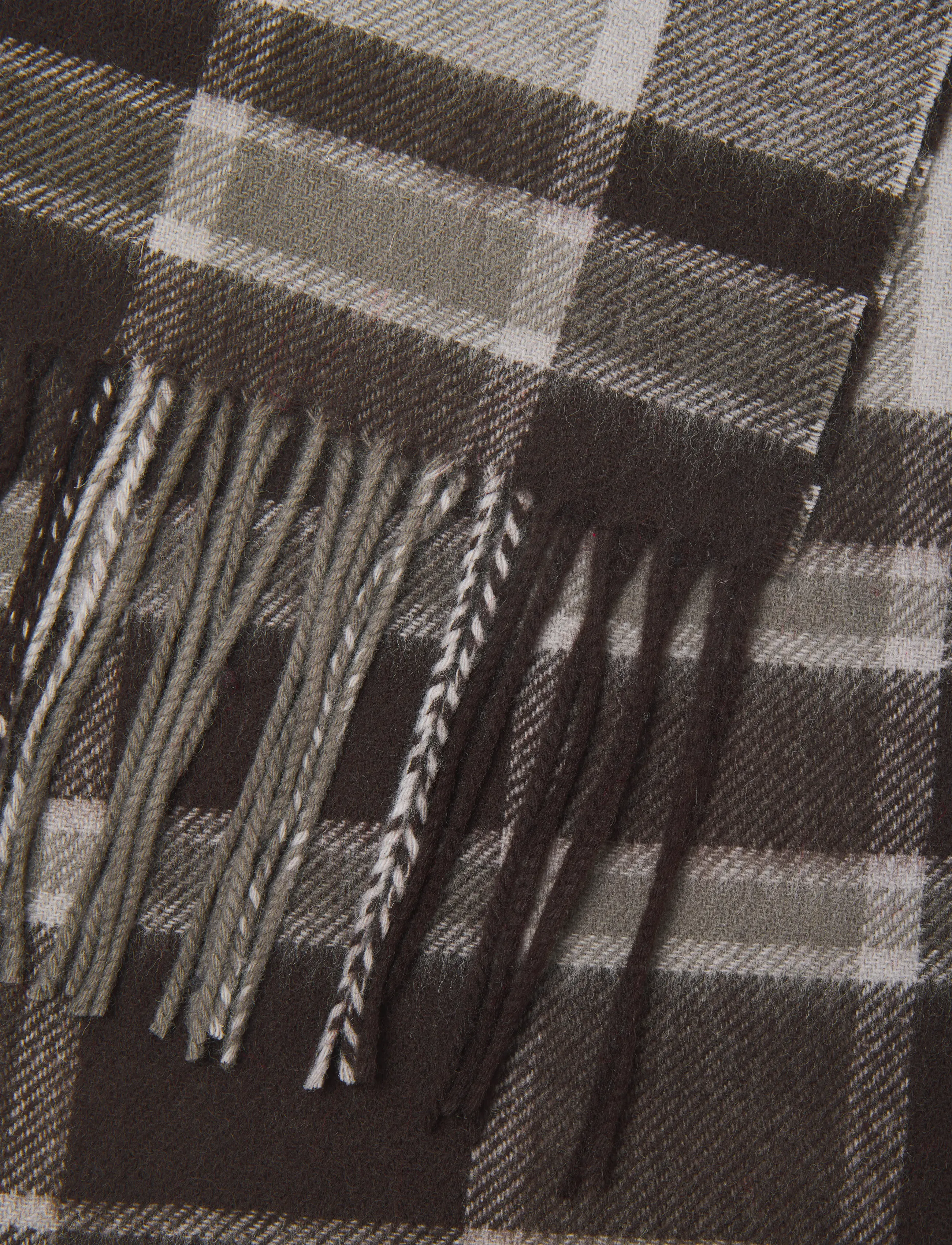 Jack & Jones - JACKELOWNA WOOL SCARF LN - winter scarves - chocolate torte - 1