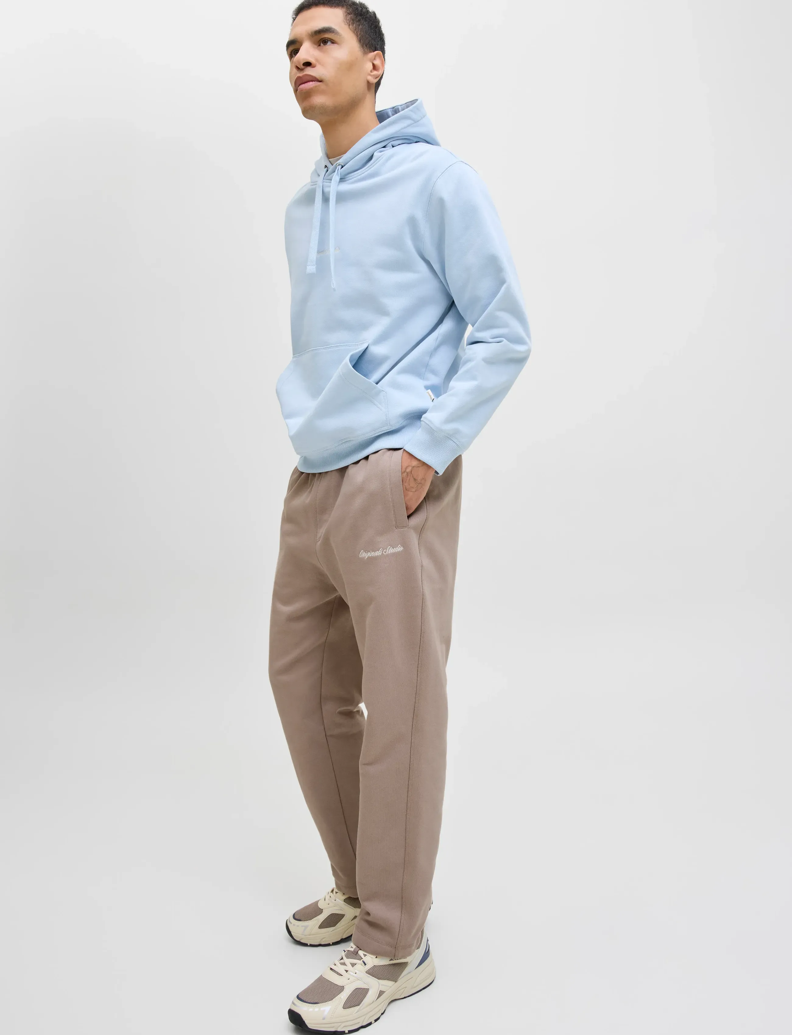Jack & Jones JPSTKANE NORREBRO SWEAT PANTS NOOS - Kleidung - MOCHA MERINGUE / beige