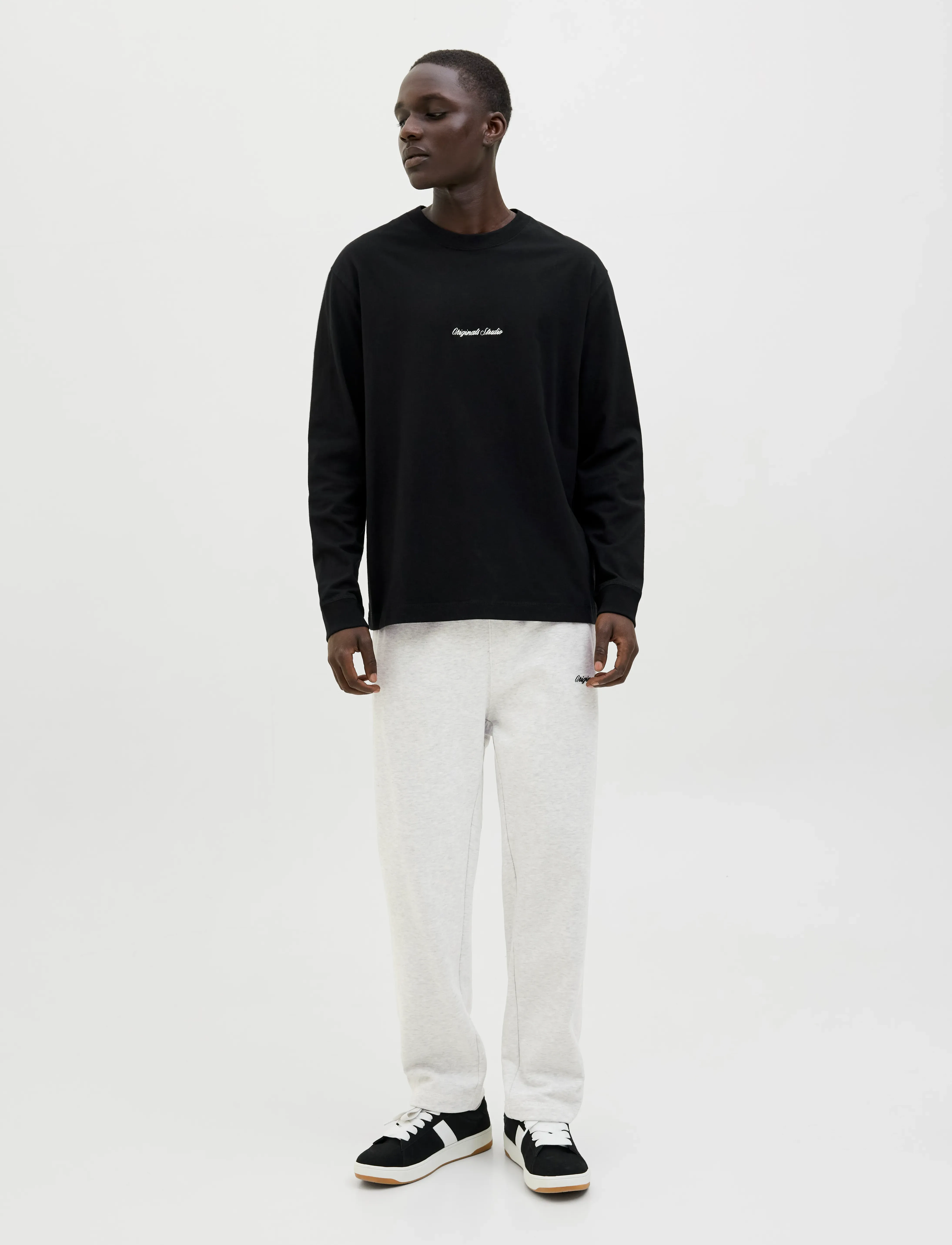 Jack & Jones - JPSTKANE NORREBRO SWEAT PANTS NOOS - kollektionen - white melange - 5