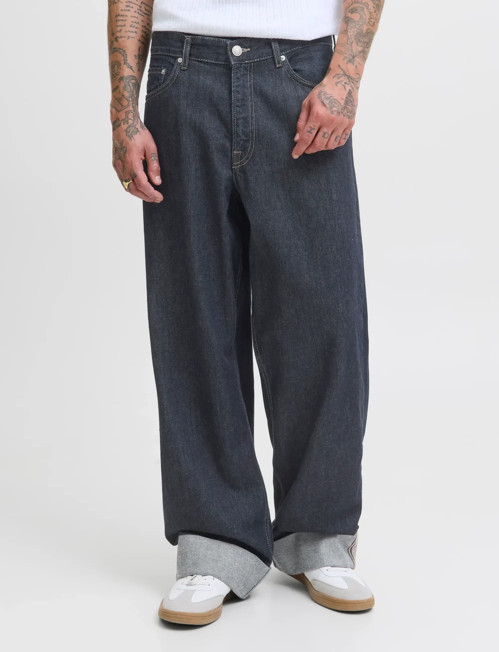 Jack & Jones - JJIDAVE JJCLASSIC CJ 369 LN - loose jeans - blue denim - 0