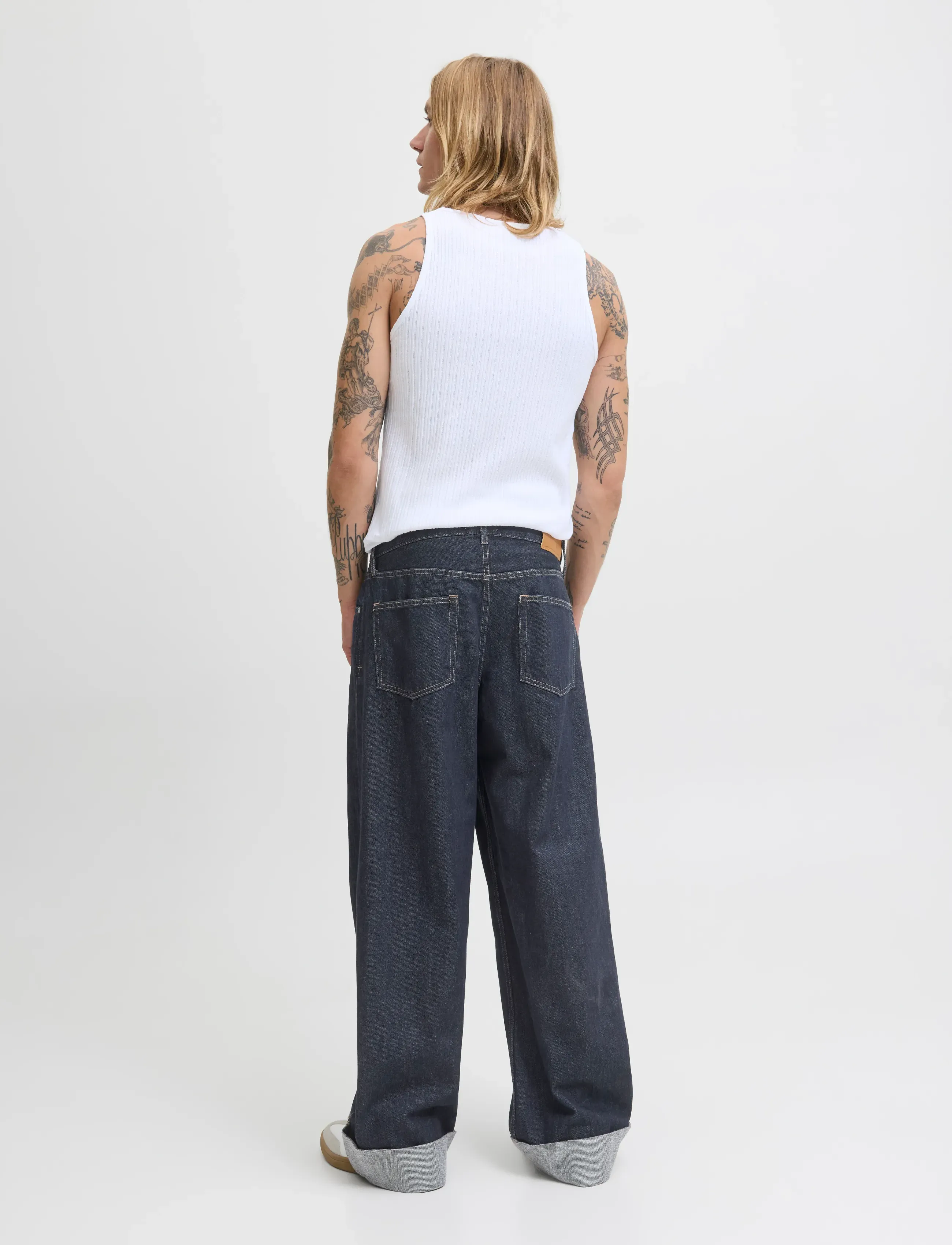 Jack & Jones - JJIDAVE JJCLASSIC CJ 369 LN - loose jeans - blue denim - 3