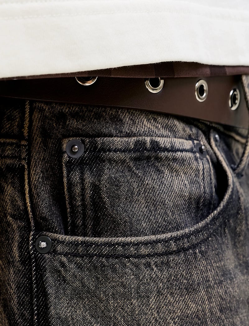 Jack & Jones - JJIDAVE JJSKEWED SBD 464 LN - loose jeans - black denim - 5