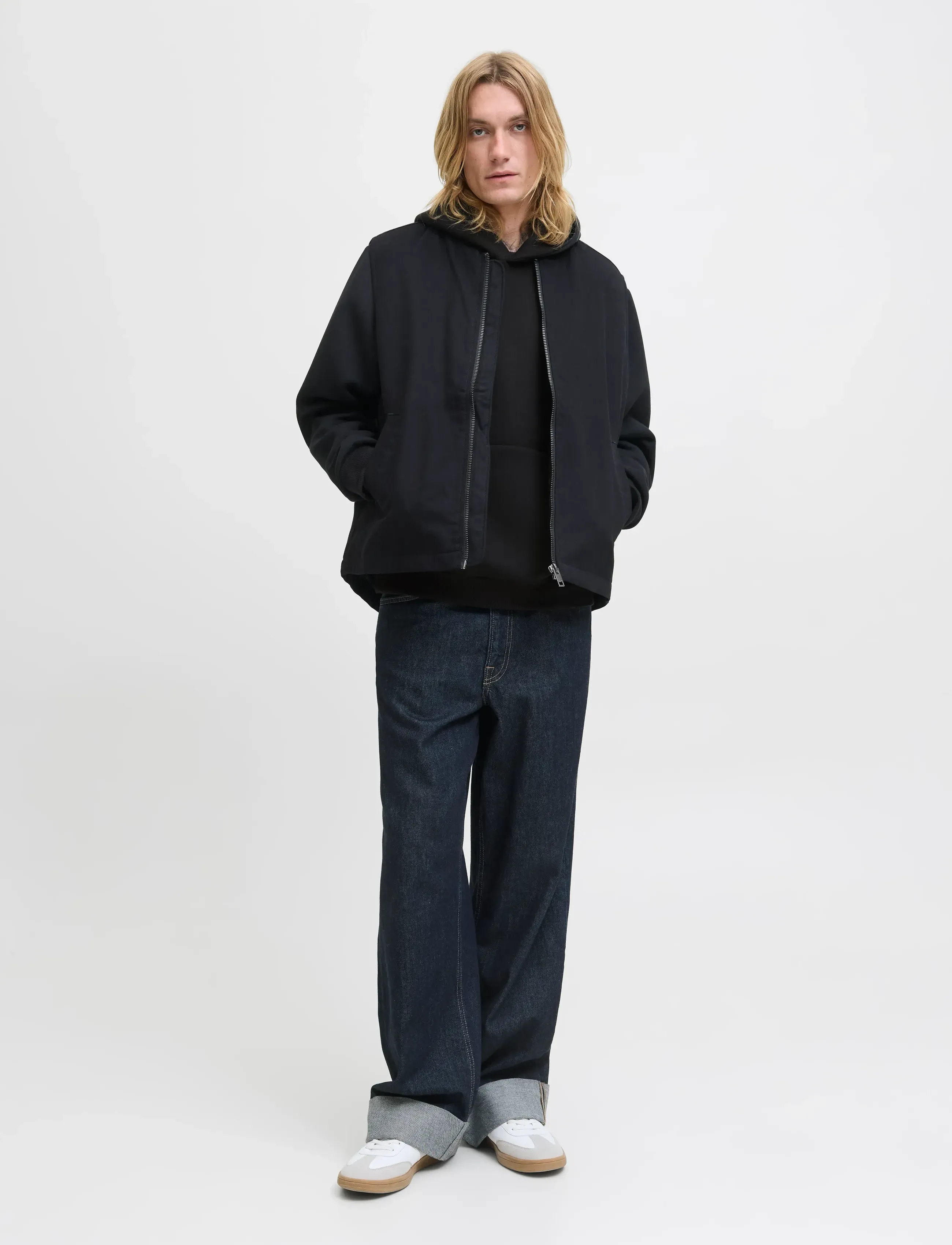 Jack & Jones - JCOFUSION SCUBA SWEAT HOOD NOOS - hættetrøjer - black - 4